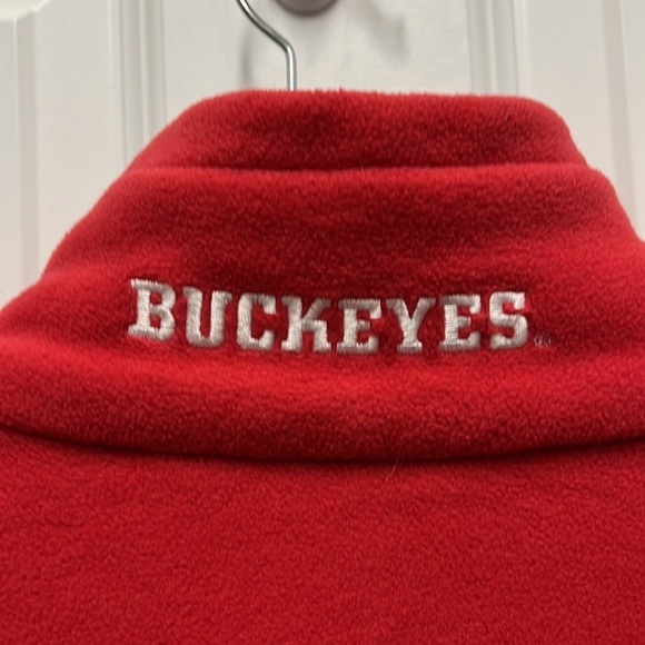 Men’s Columbia Ohio State Buckeyes Fleece Jacket Medium - Picture 4 of 5
